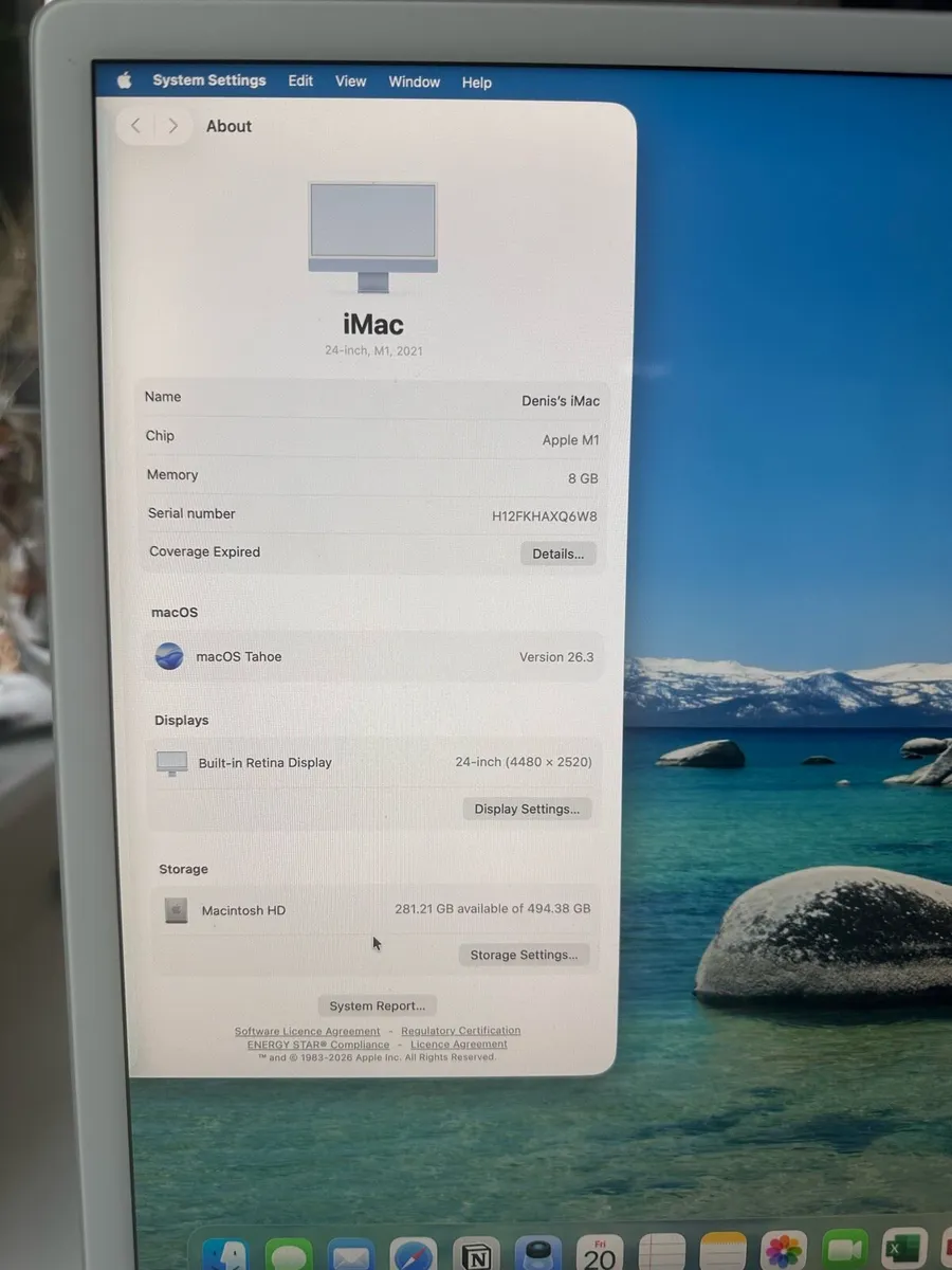 24” iMac - 2021 (Like new) - Image 3