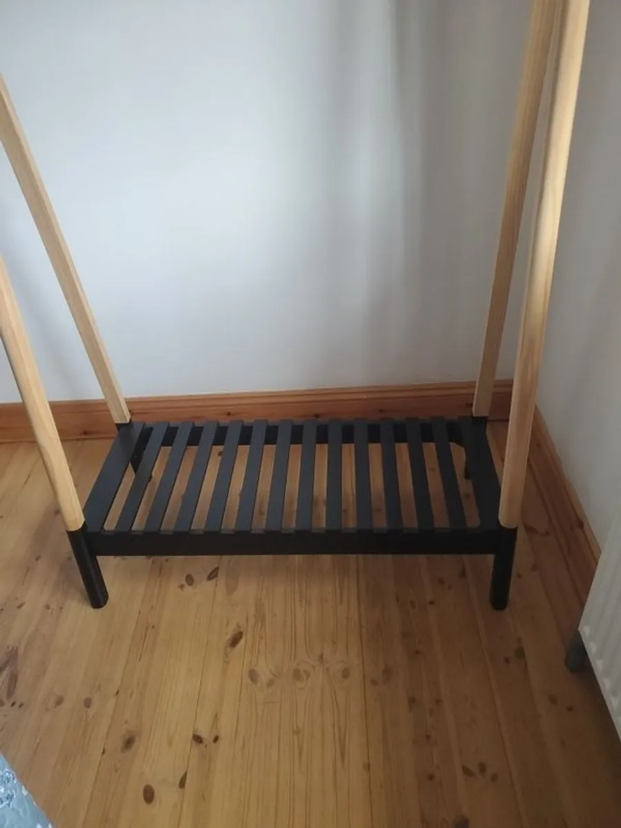 JENNET Clothes rail w/shoe shelf - Image 4