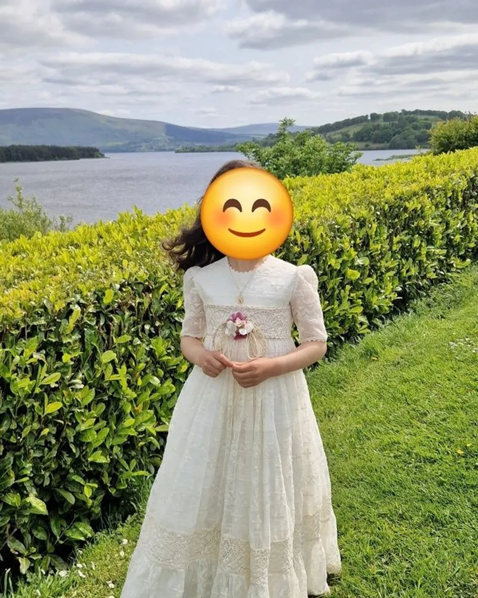 Rosa Clara Stunning Boho-Chic Communion Dress - Image 3