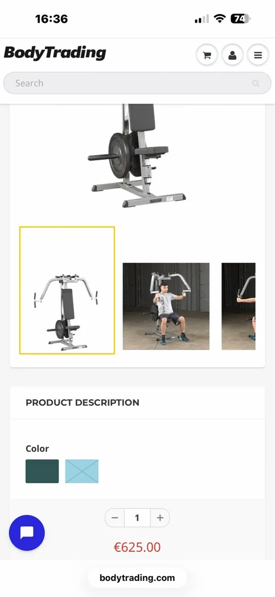 BODY SOLID FULL GYM SPEC  PEC FLYE / REAR FLY DUAL - Image 3