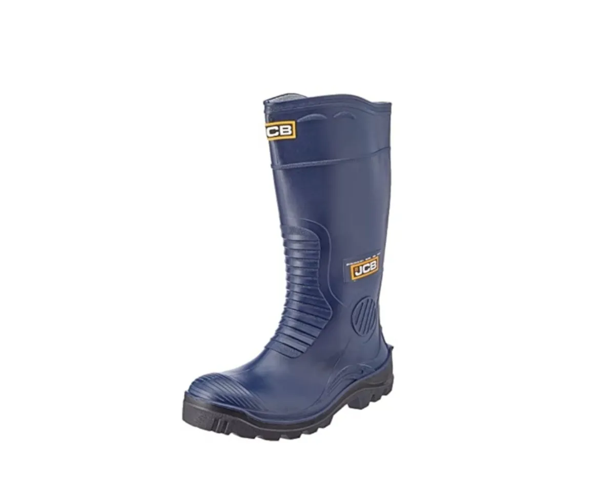 JCB safety wellingtons all sizes available - Image 2