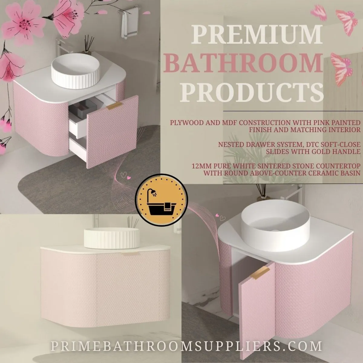 Bathroom Vanity Units - Image 1