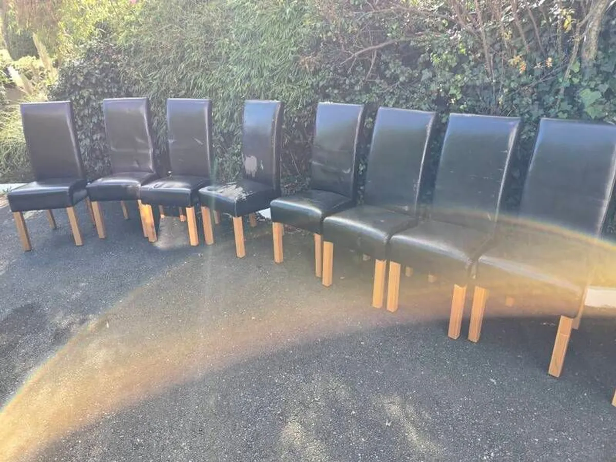 8 x Tuscan Dining Chairs - Image 1