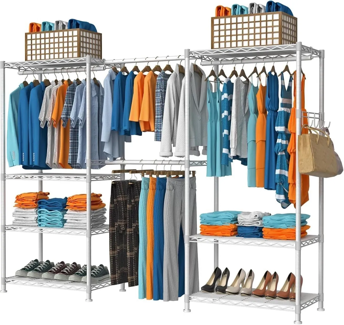 Clothes Rack for Hanging Adjustable Heavy Duty - Image 1