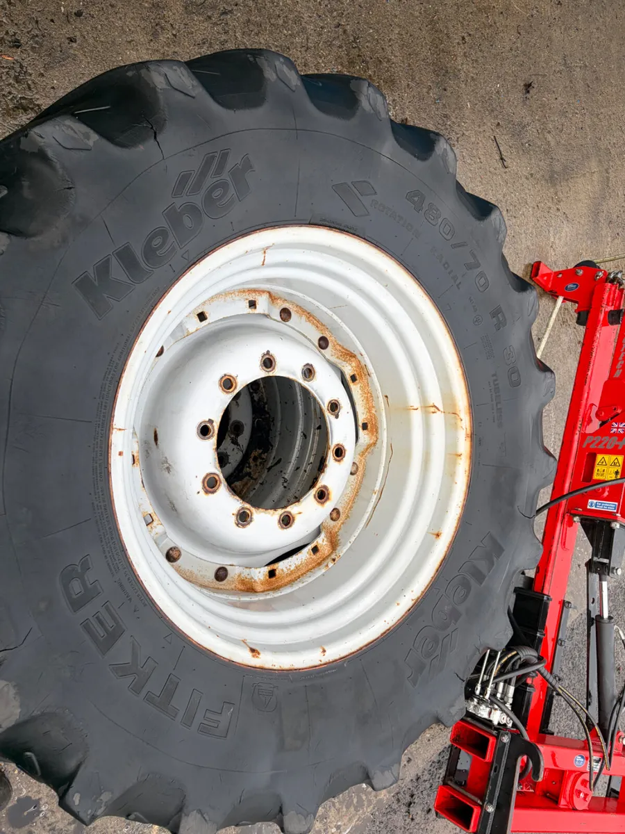 480/70 R30 wheels - Image 1