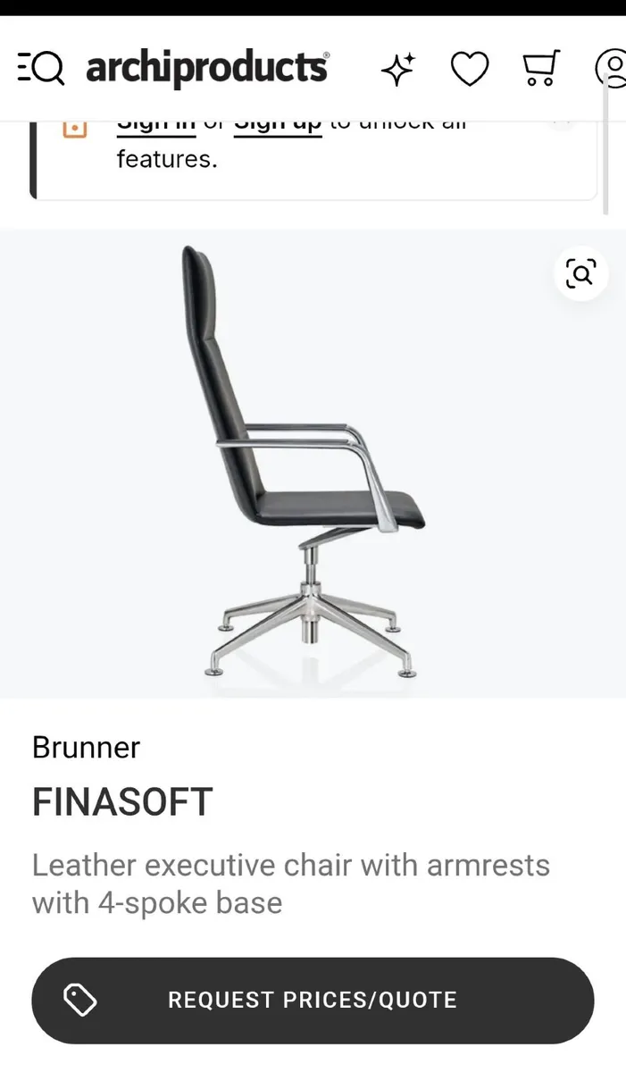 Brunner Finasoft Office chair - Image 1