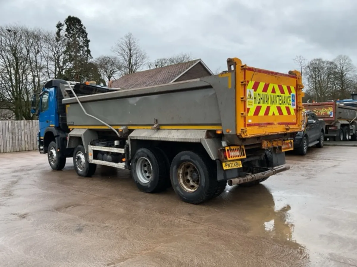 2021 Volvo FMX420 8x4 Steel Tipper. Choice - Image 4
