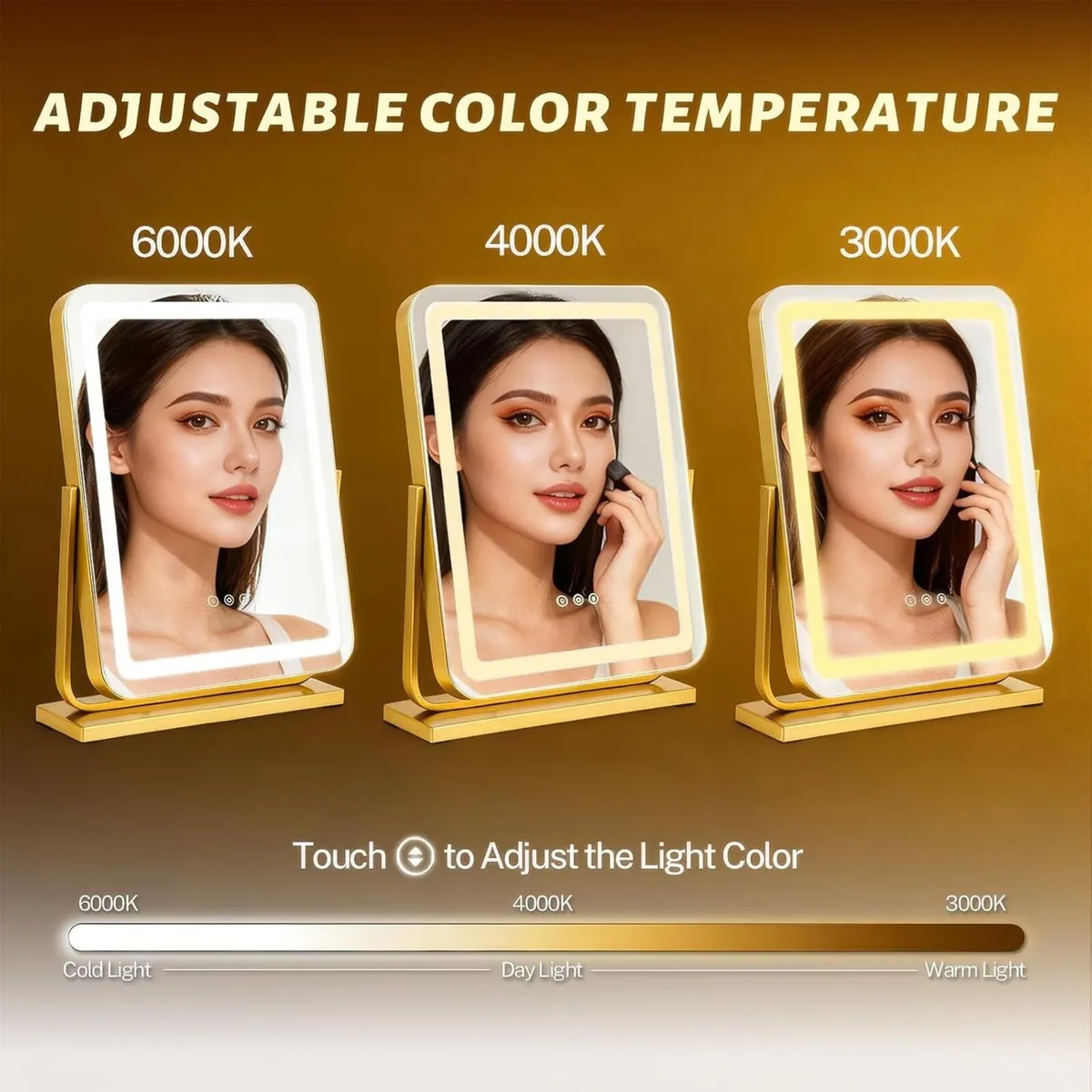 OSYNNIQ Vanity Mirror with Lights Makeup Dressing - Image 3