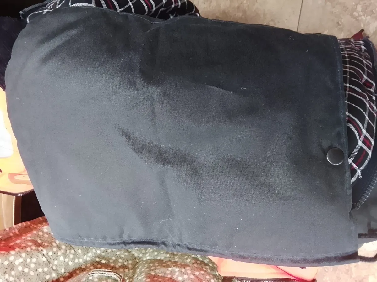 Men's Navy Waxed Jacket XL - Image 3