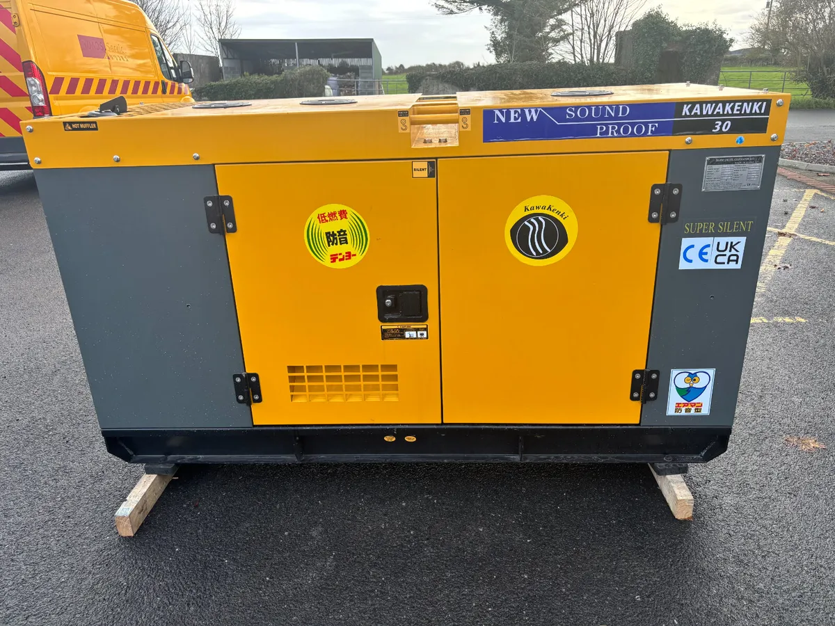 Kawakenki KK30-III-SSS 30Kva Generator - Image 1