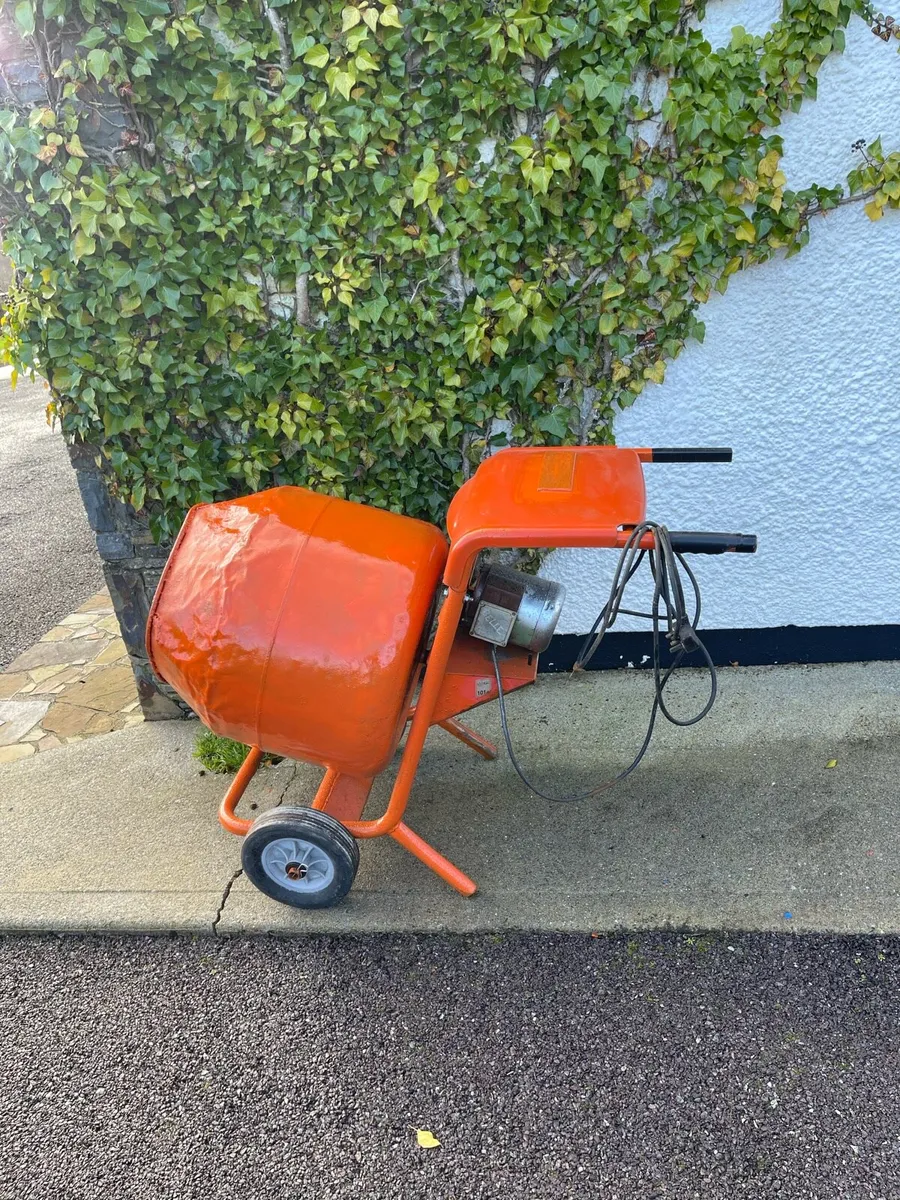 Electric Cement Mixer - Image 1