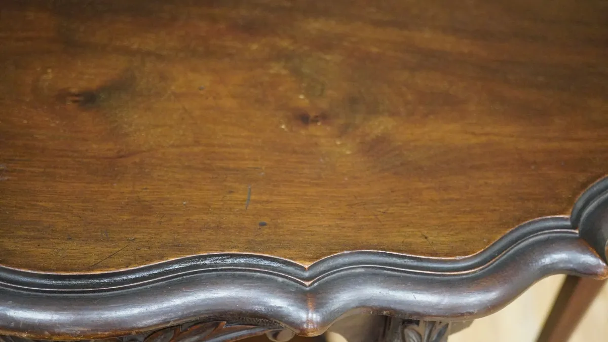 Louis XV Style Carved Side Table - Image 4