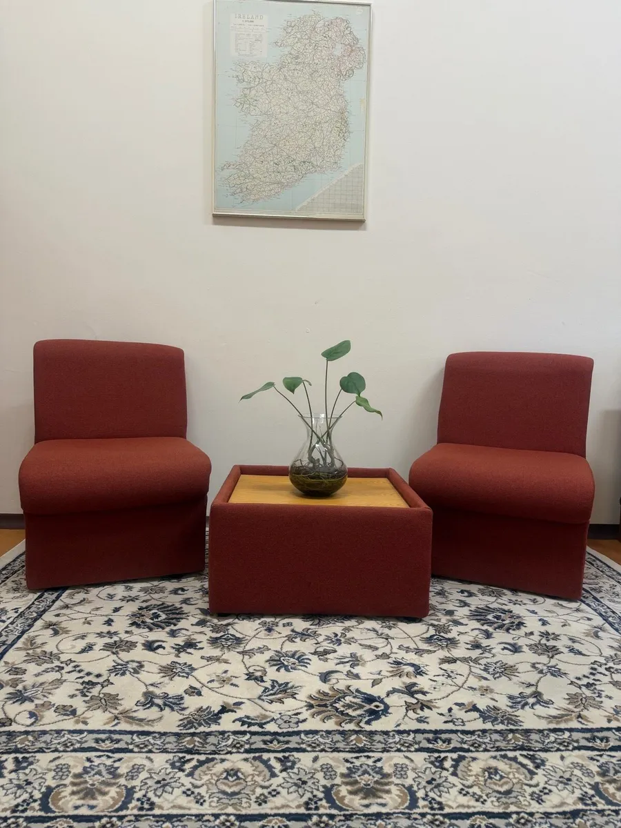 Chairs and Coffee Table - Image 1