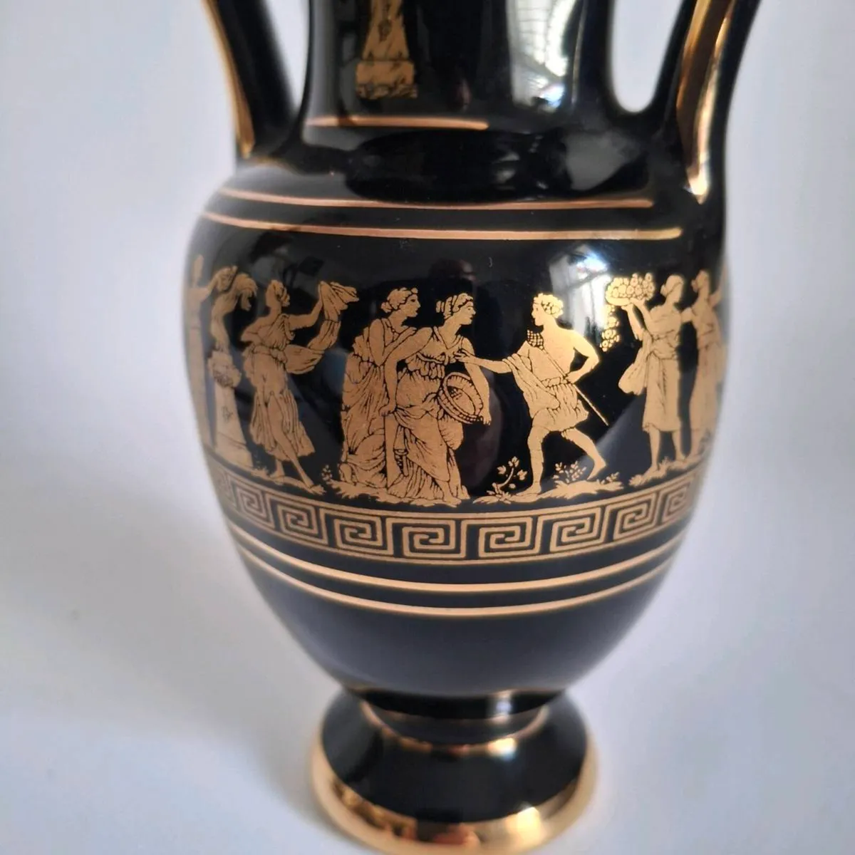 Greek 24k Gold Vase - Image 2