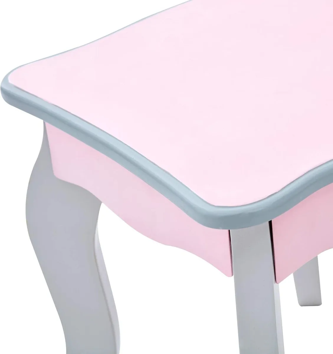 Princess Rapunzel Wooden 2-pc. Play Vanity Set - Image 4