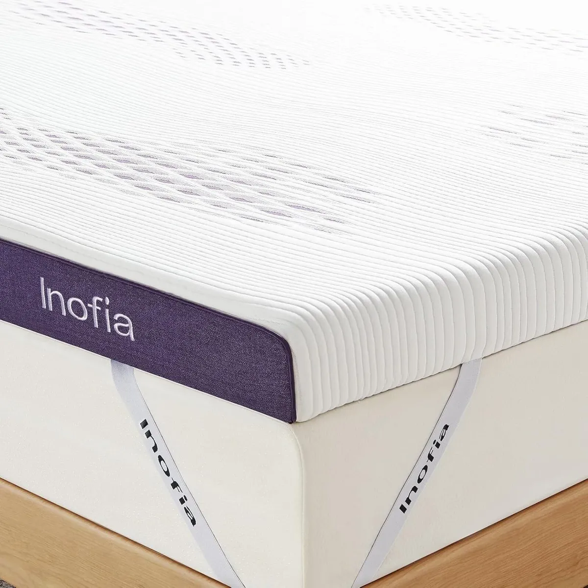 Gel Memory Foam Mattress Topper Double 10CM GELEX - Image 1