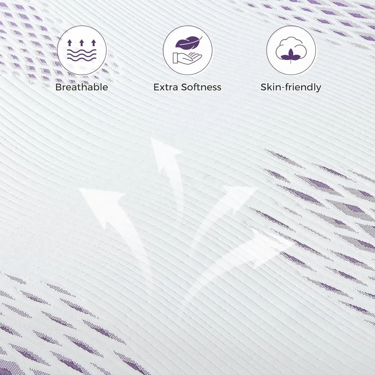 Gel Memory Foam Mattress Topper Double 10CM GELEX - Image 4