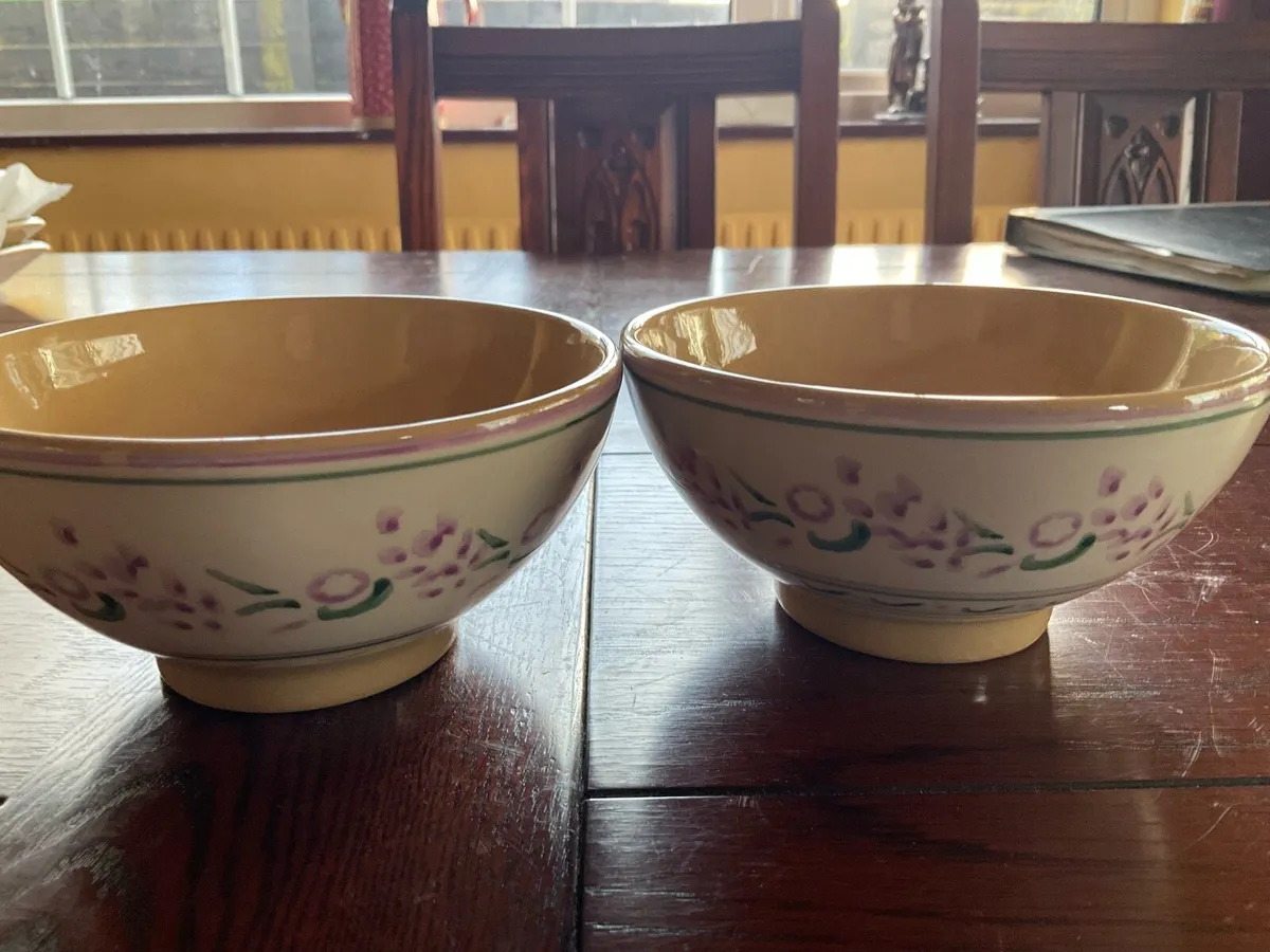 Nicholas Mosse two lavender small bowls - Image 2