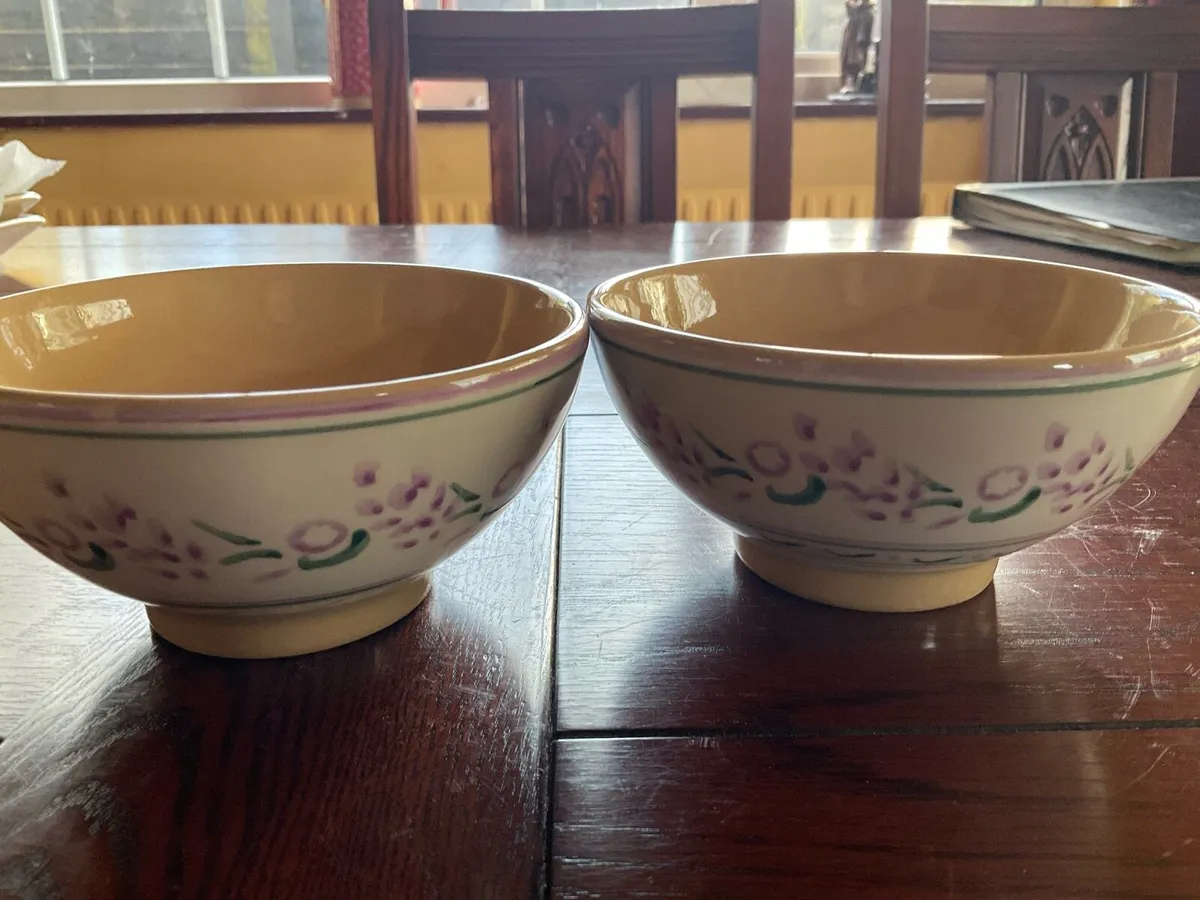 Nicholas Mosse two lavender small bowls - Image 1