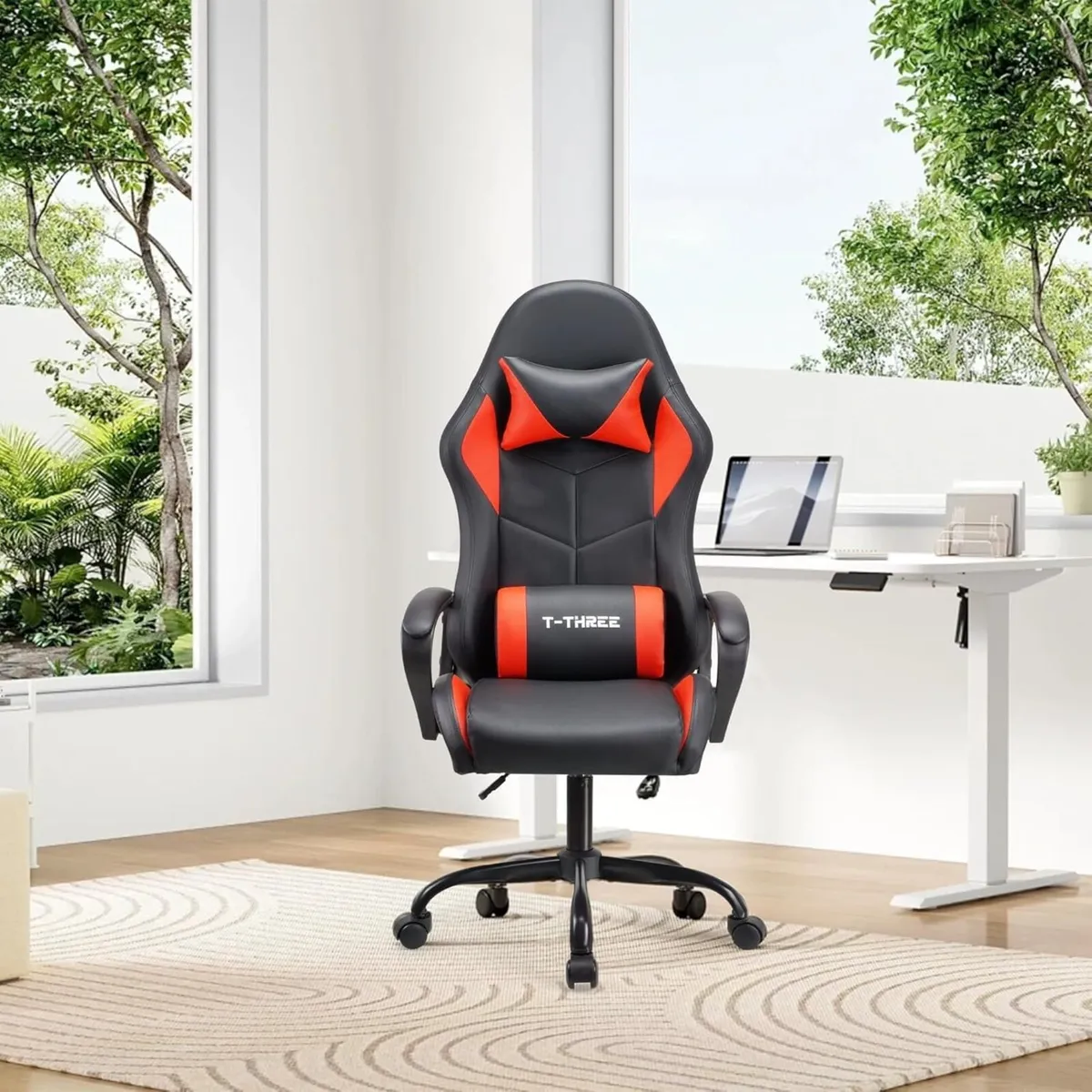 High-back ergonomic gaming chair computer office - Image 4