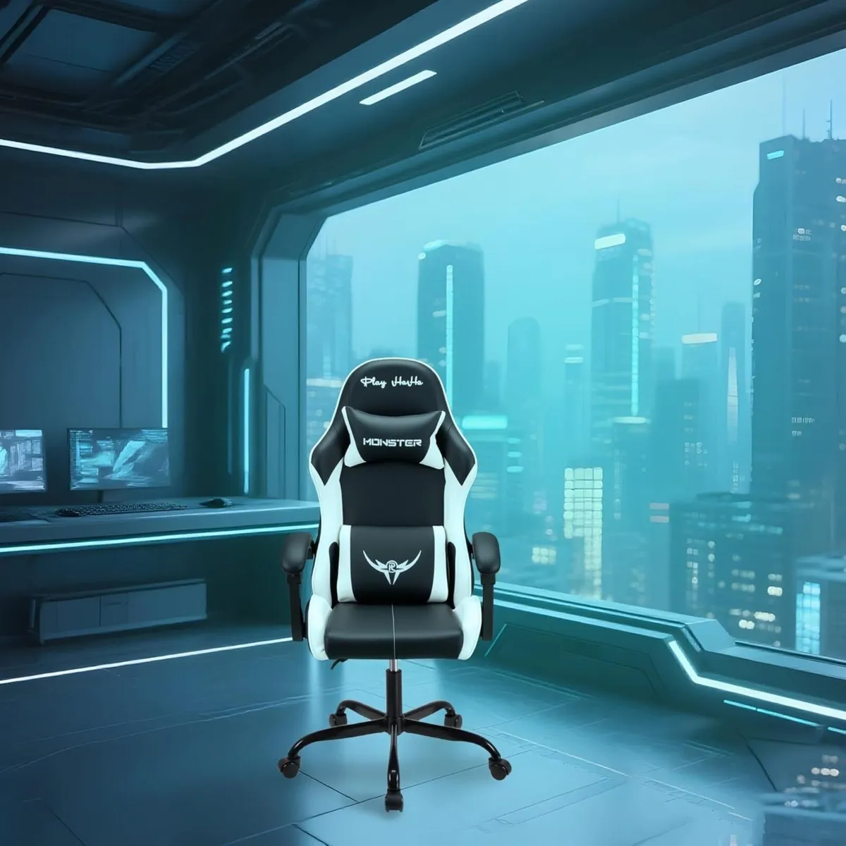 Ergonomic Gaming Chair for Adults High-Back - Image 2