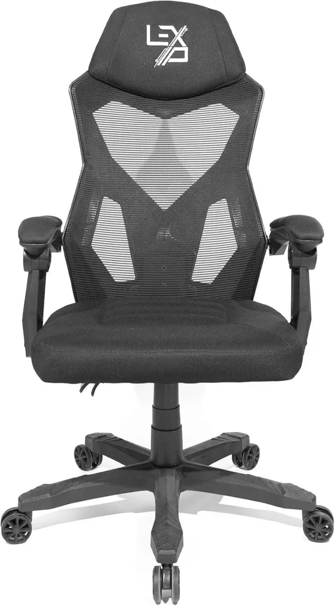 Ergonomic Gaming Chair - Double Mesh Fabric Seat - Image 1