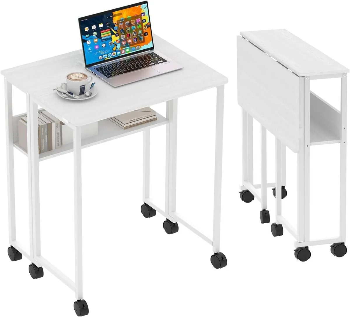 Folding Table for Small Spaces – 24.8 Inch - Image 1
