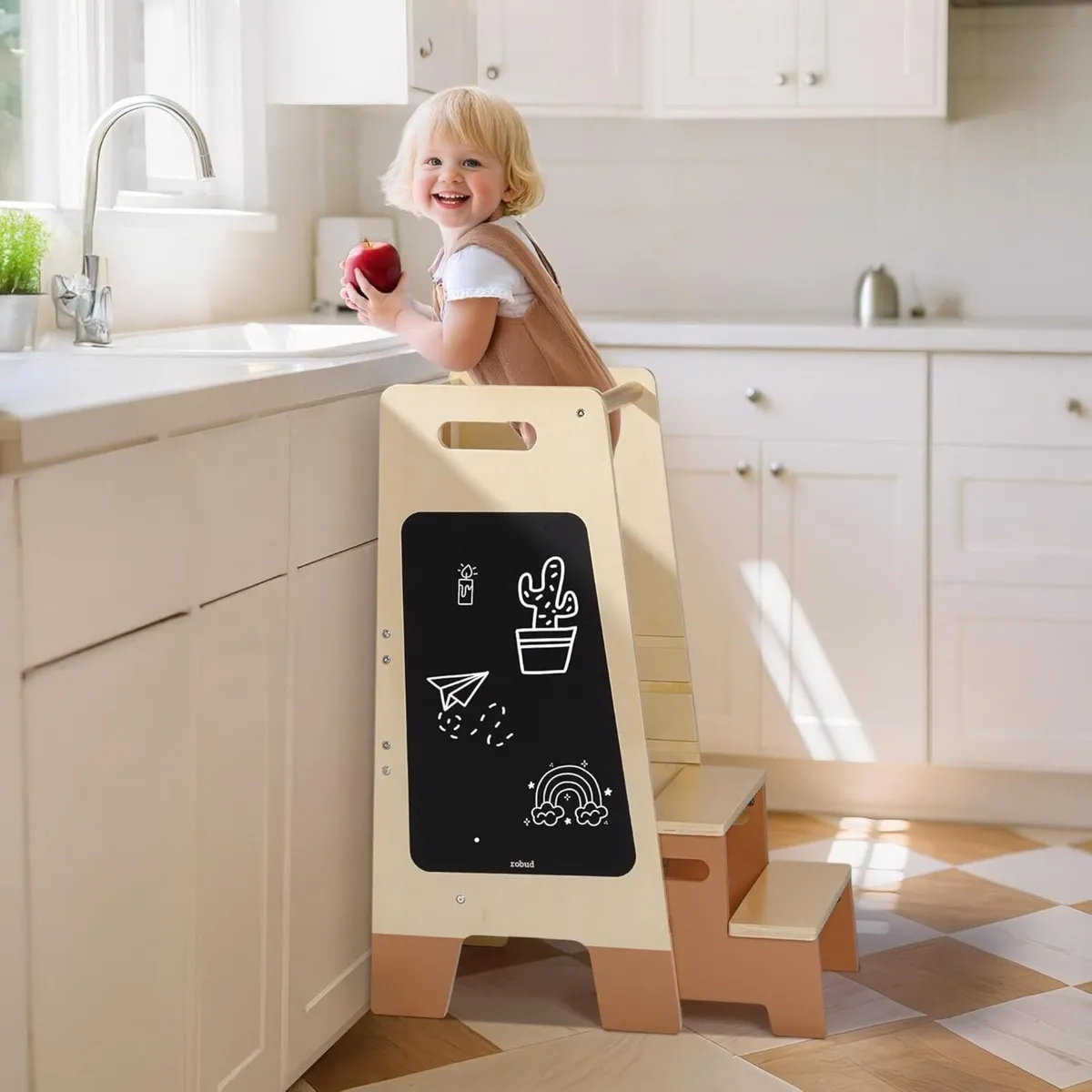 Learning Tower with Removable Step Stool 2-in-1 - Image 2