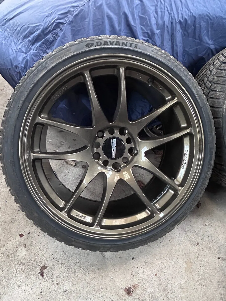 ROTA FF Torque 18” Alloys & Tyres for Lexus IS200 - Image 3