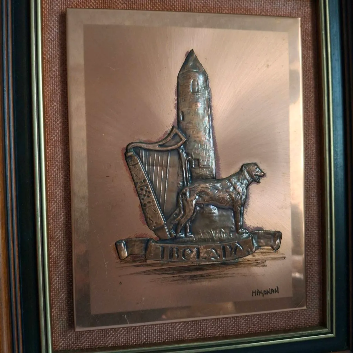 Irish Copper Magowan Plaques - Image 2