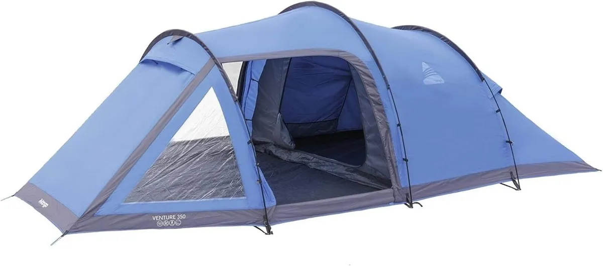Venture 350 3 Man Tunnel Tent Bedroom for People - Image 1