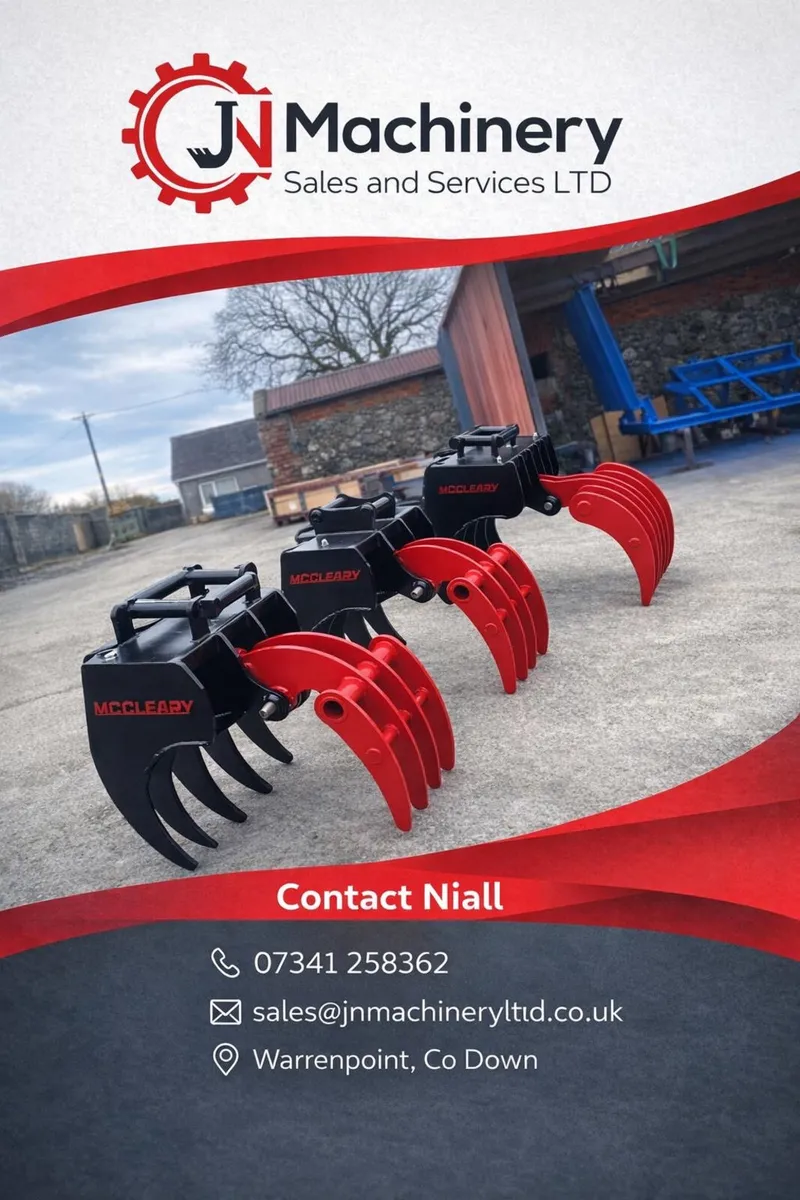 Hardox Hydraulic Grabs - Image 1