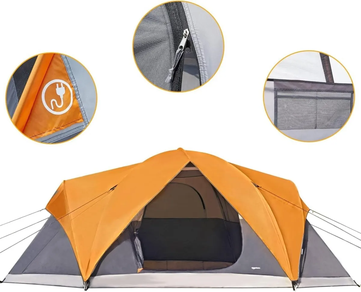 Dome Camping Tent with Rainfly and Carry Bag - Image 2