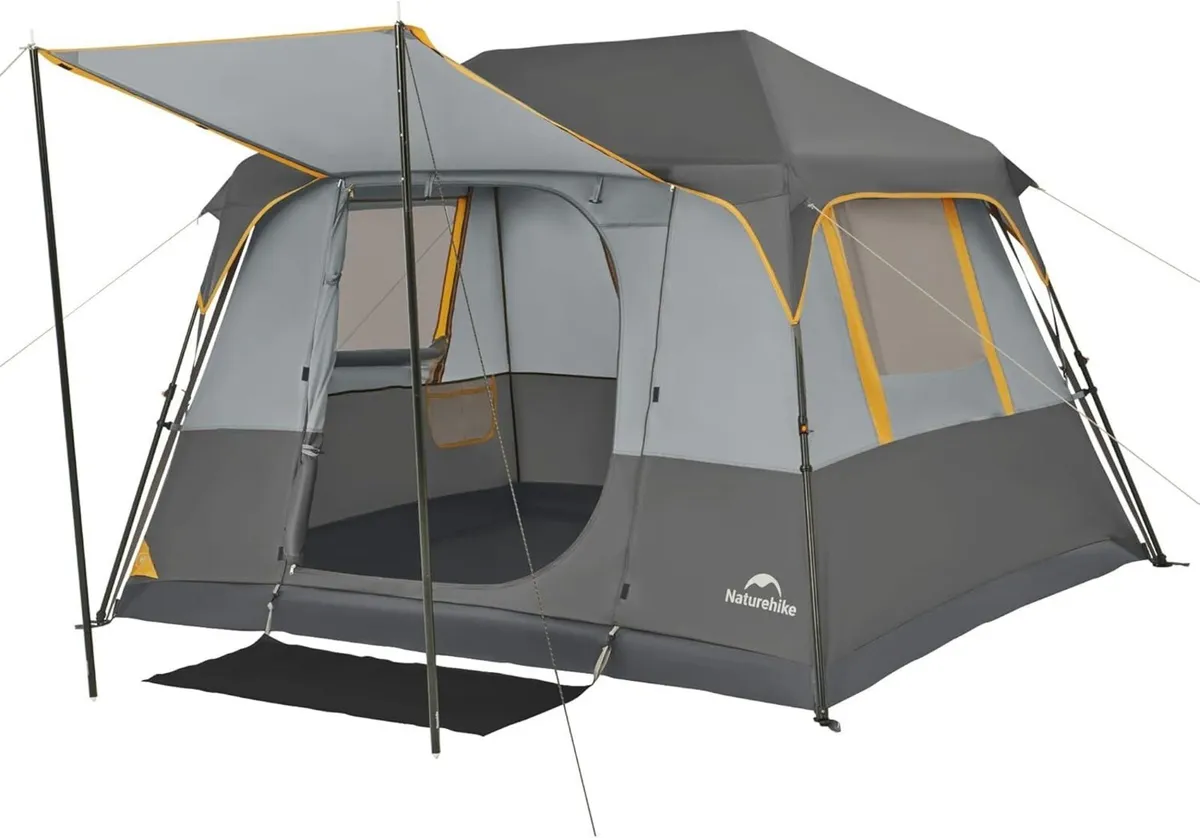 Cape 4/6/8 Person Camping Tent 60S Easy Setup - Image 2