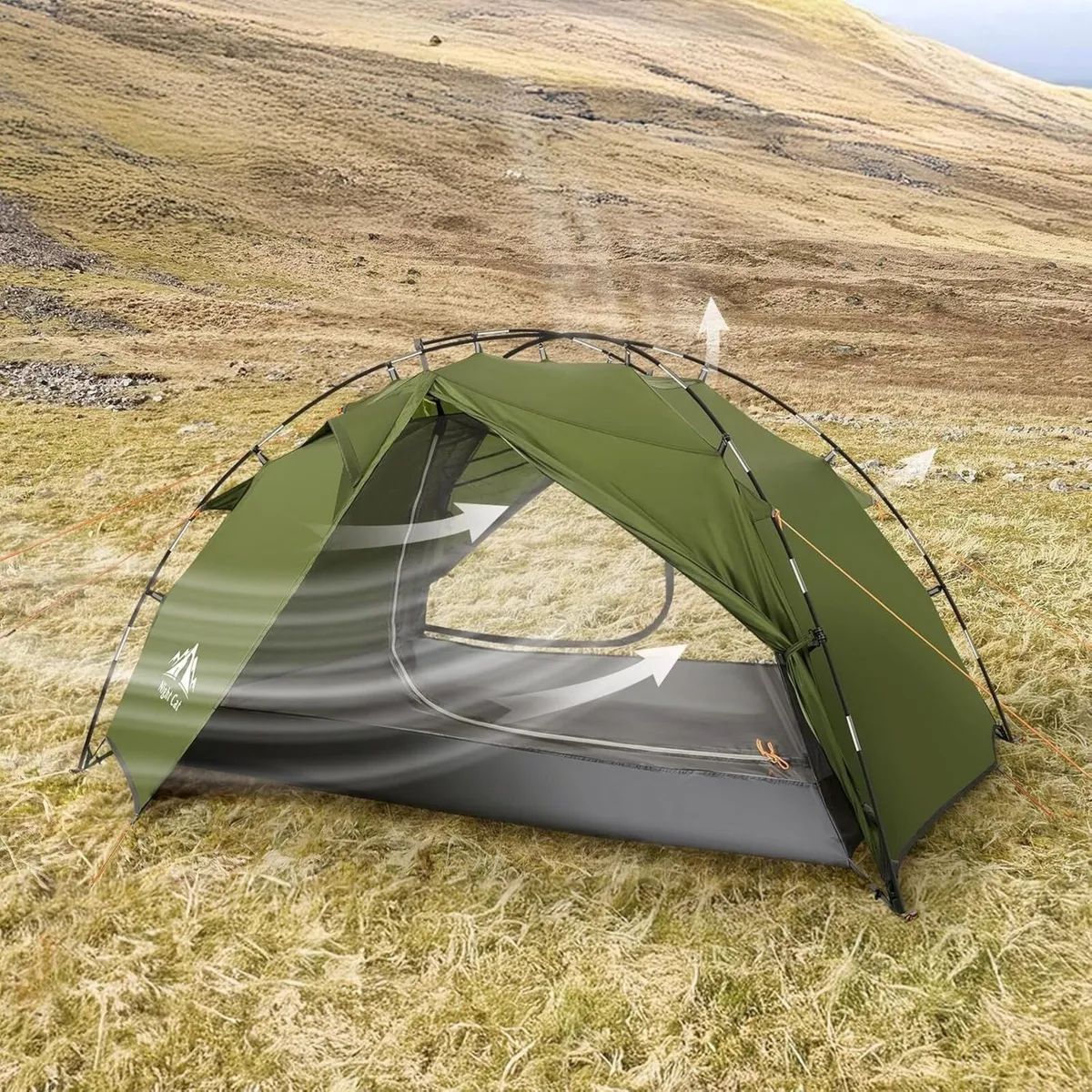2 Person Camping Tent: Waterproof Man Backpacking - Image 4
