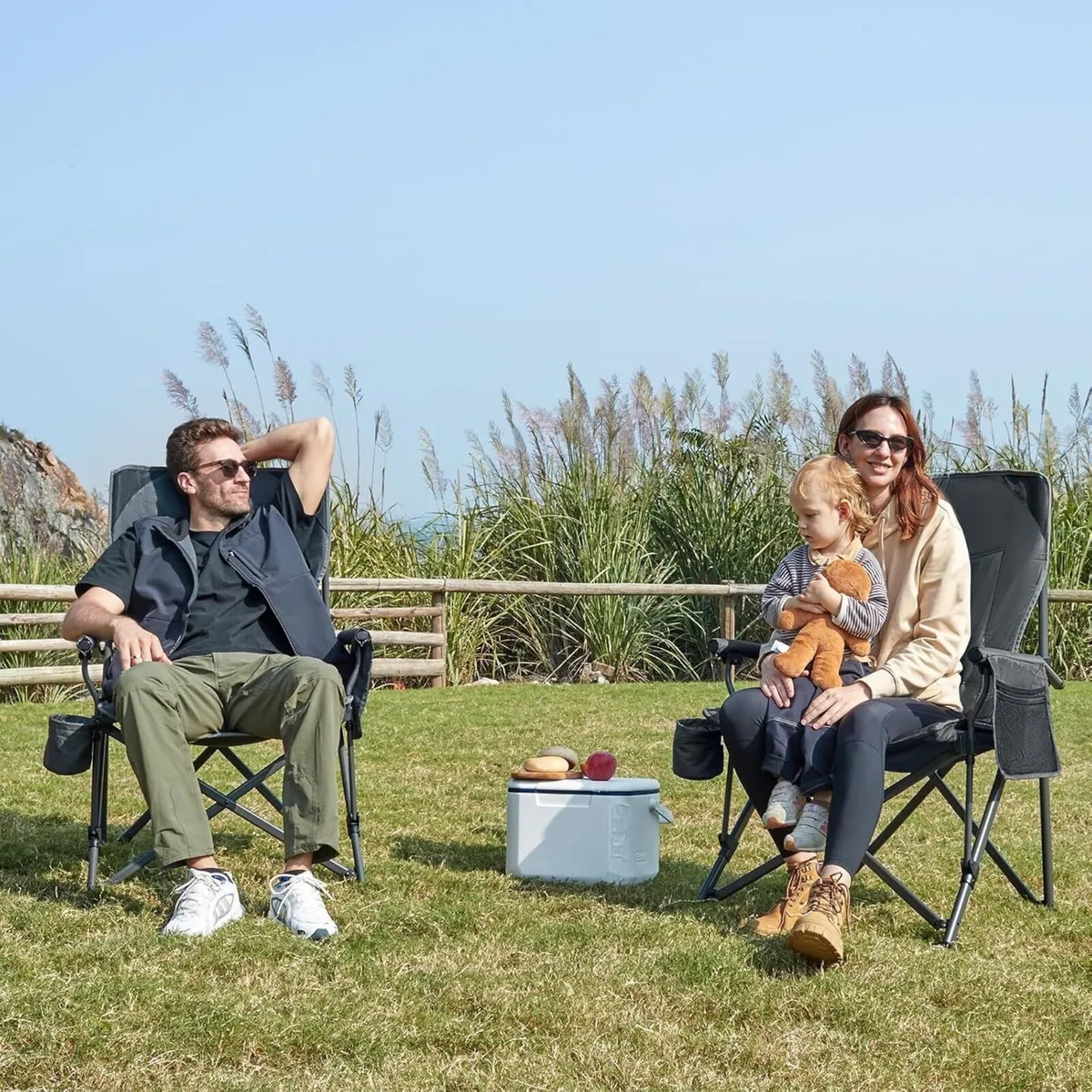 Camping Chair for Adults Oversized 230KG Folding - Image 2