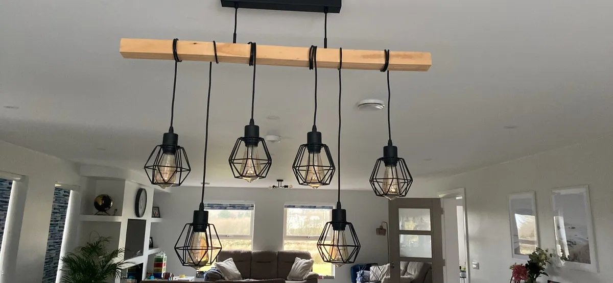 6 pendent roof light - Image 2