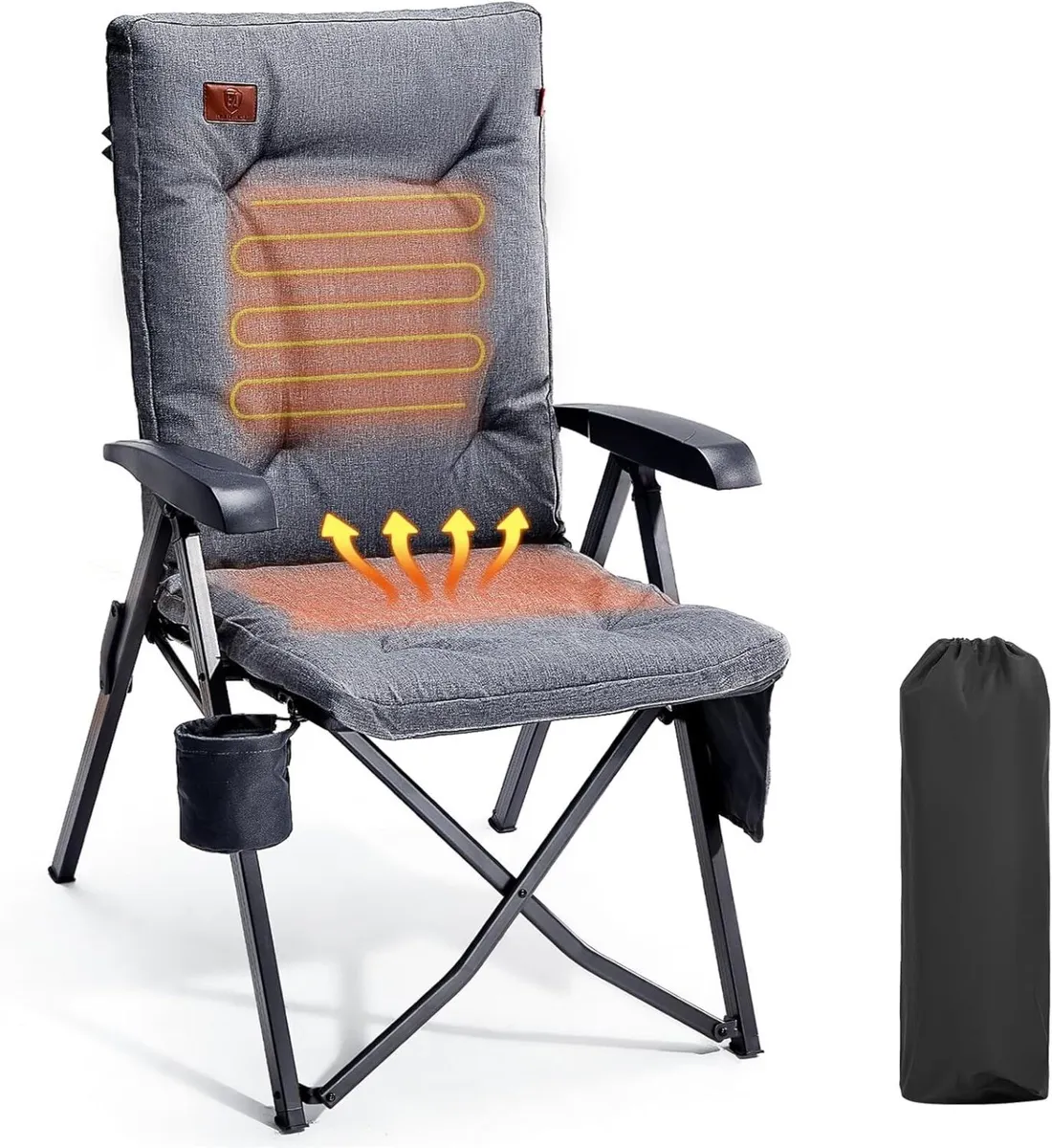 Heated Camping Chairs for Adults Heavy Duty 3 - Image 1