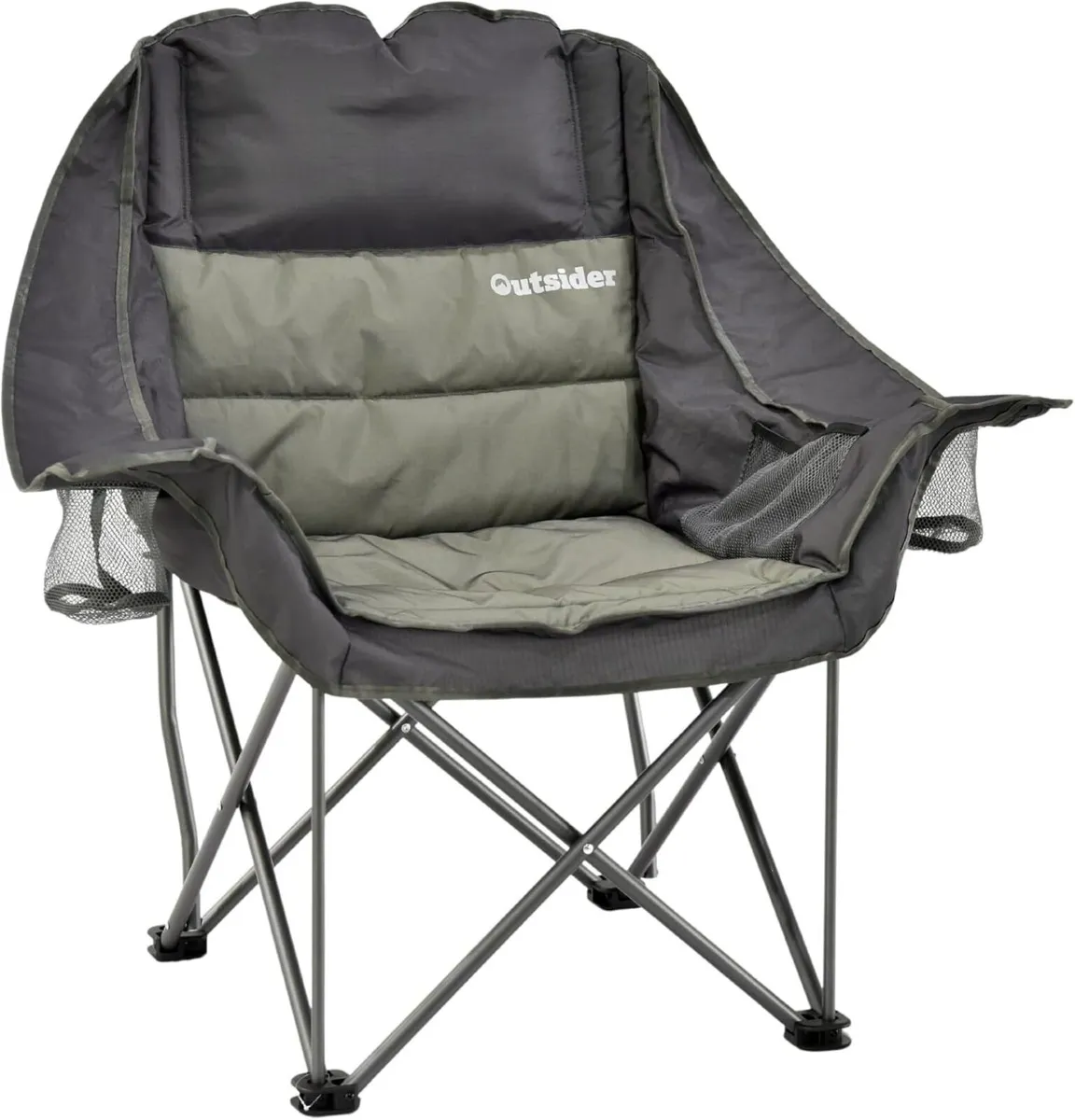 Oversized Camping Chair Comfort Padded Lounge - Image 1