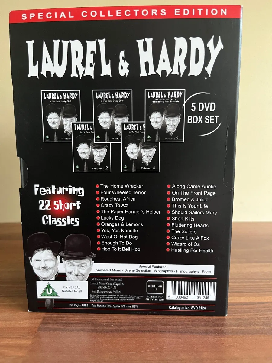 Laurel & Hardy Special Collectors Edition 5 DVD - Image 3