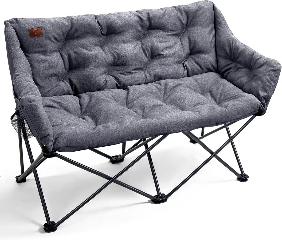 Camping Chair Double for Adults 6cm Padded 320kg - Image 1