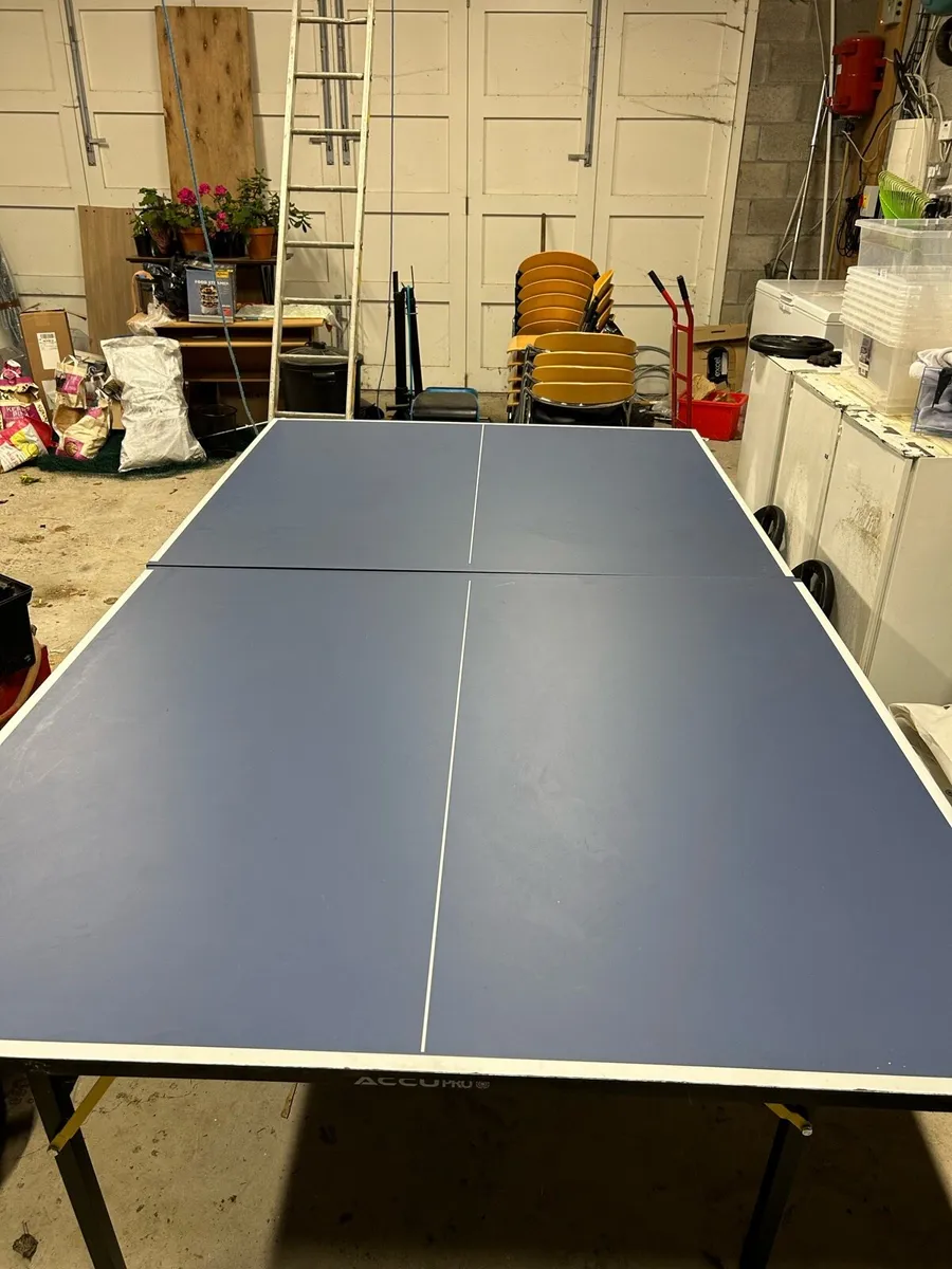 Table tennis table (professional full size) - Image 1