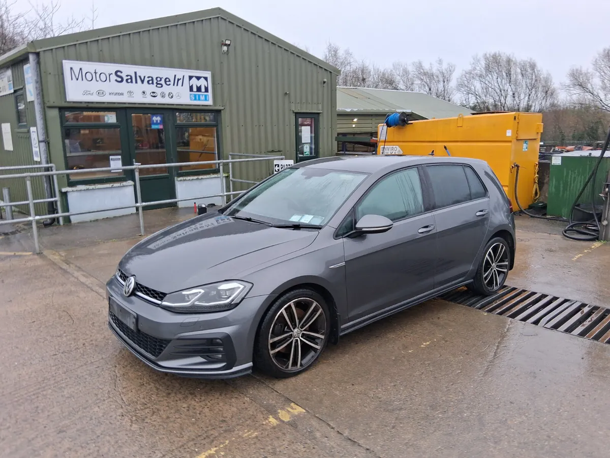 18 VOLKSWAGEN GOLF  2.0 TDI GTD  ( for parts only) - Image 1