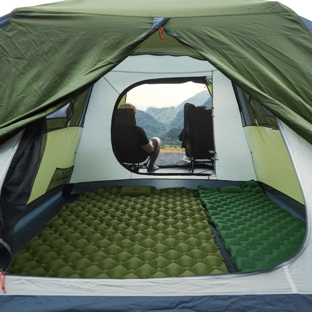 Pop Up Tent 4 Person: Waterproof Car Camping with - Image 3