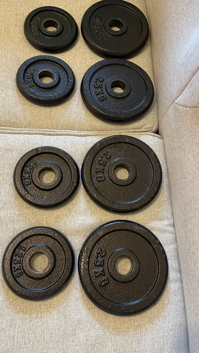 2x10kg adjustable steel Dumbells - Image 4