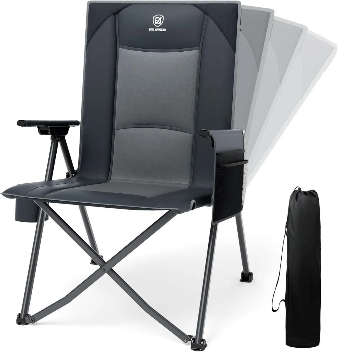Luxury Camping Chair Folding for Adults Heavy - Image 1