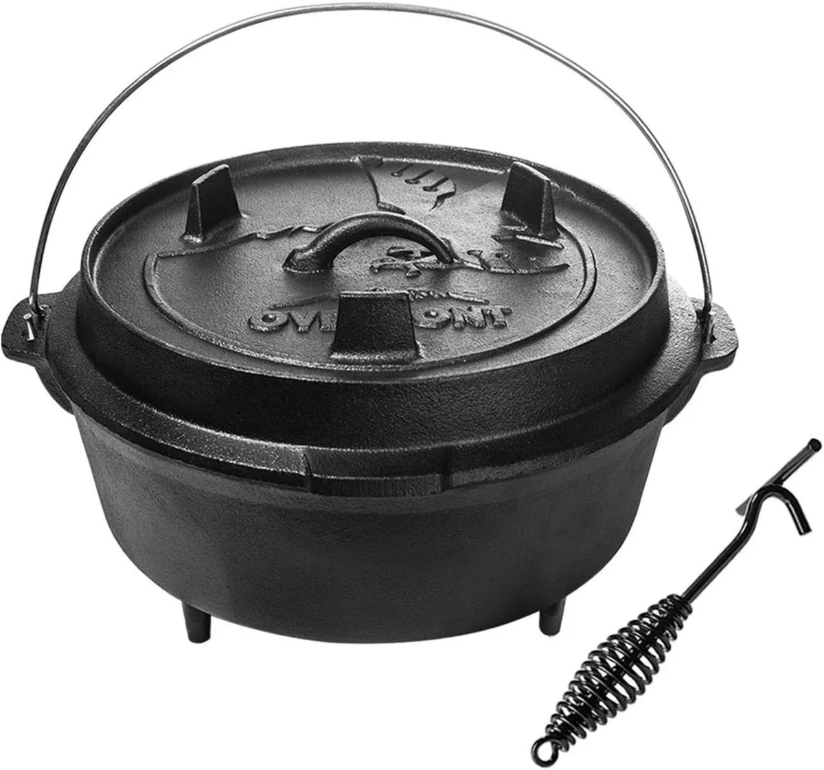 8.8L/ 9Quart All-Round Dutch Oven Dual Function - Image 1