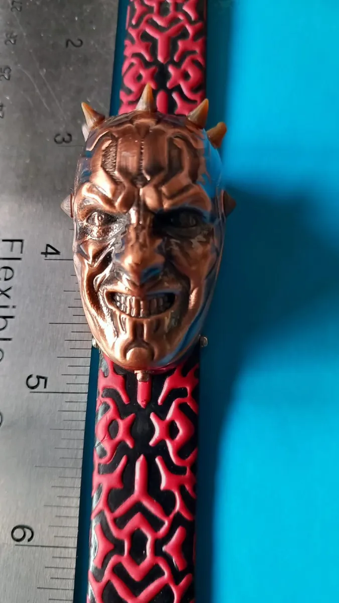 Star Wars Dark Maul die-cast Watch - Image 1