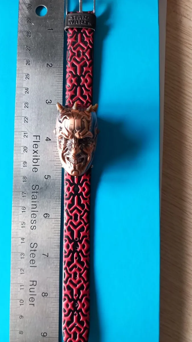 Star Wars Dark Maul die-cast Watch - Image 3