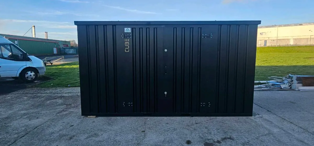 Heavy-duty steel sheds,  flatpack storage units - Image 2